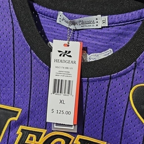 Kobe Bryant The Legend Basketball Jersey Size XL New - Picture 6 of 10